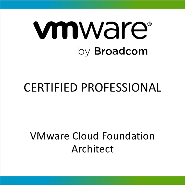 VCP VCF 9 Architect Badge